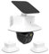 HOLACA Sun Rain Shade Camera Cover for eufy Security SoloCam S340, 2 Pieces