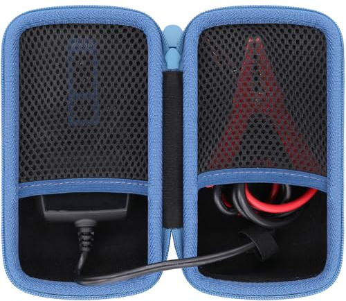 Khanka für TOPDON BT100 Autobatterie Tester 12V Lasttester Hartschalen-Tragetasche, Schutztasche mit Tragegriff für TOPDON Autobatterie Tester BT100-A, Nur Tasche