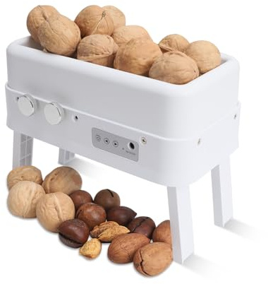 Schiaccianoci Elettrico, Schiaccia Mandorle Elettrico e Schiaccia Olive - Macchina Schiaccia Olive Elettrica per Schiacciare Noci, Mandorle e Nocciole, 140 Pezzi/Minuto