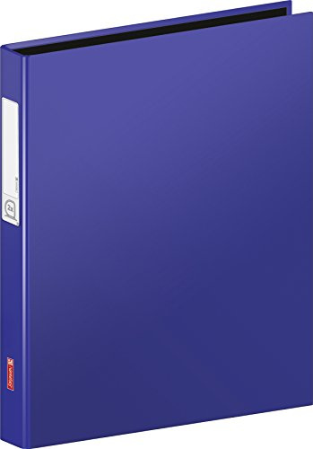 Brunnen Präsentationsringbuch, 2 Bügel, A4, 261 x 324 mm, Durchmesser 18 mm, blau