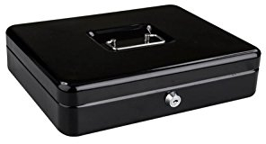 ALCO-Albert 843-11 Geldkassette, 310 x 225 x 75 mm, schwarz