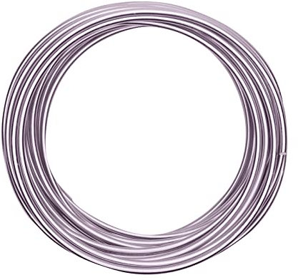 Vaessen Creative Filo di Ferro Modellabile da 10 m x 4 mm Soft Lilac – Filo Flessibile per Creazioni Floreali, Realizzazione di Gioielli e Modellismo