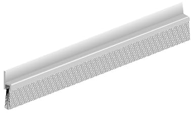 DIWARO. Türbodendichtung | Länge 1m | aluminium pressblank | geeignet als Türdichtung zum Schutz vor Kälte und hohen Heizkosten.