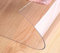 Sous-main de bureau transparent résistant à la chaleur, grand tapis d'écriture imperméable et antidérapant pour bureau et maison, PVC, 120 x 60 cm