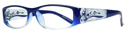 EYEBOGO Kaylee Strass Lesebrille für Damen, Damen Lesebrille, Frauen Lesebrillen (Blau, 2.25)