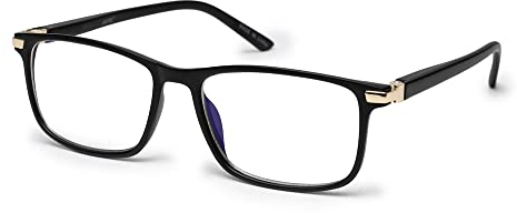 Vecien Blaulichtfilter Brille Computerbrille PC Gaming Anti Bluelight Filter UV Damen Herren Ohne Stärke Entspiegelt