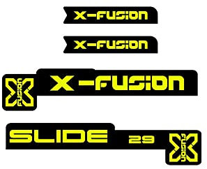 Autocollants compatible avec de fourche de vélo X-Fusion Slide 29''