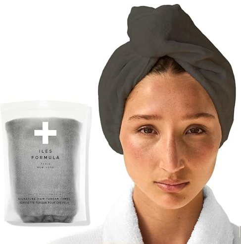 ILES FORMULA - Hair Towel Grey