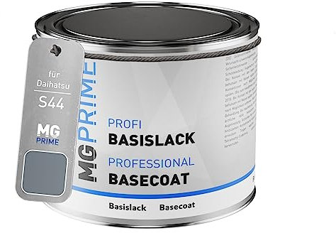MG PRIME Peinture voiture pot en litre pour Daihatsu S44 Chrome Gray Metallic base 0,5 litre 500ml