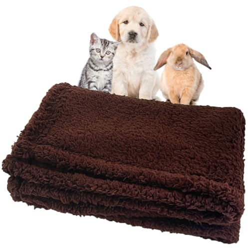 Yanmucy Coperta Cane Coperta per cani Gatto Lavabile in Pile Soffice Copertine per Pet da interni Morbida Coperta per Cuccioli Coperte per Cani Coperta per Animali Domestici per Cani Gatto
