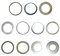 Yisawroy Lot de 11 bagues de réduction en acier inoxydable pour scie, diamètre extérieur 20 mm/22 mm/25,4 mm/30 mm/32 mm, métal, plastique, bois, industriel, 4 mm