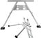 Qivine Ladder Clamps Ladder Stabiliser, Heavy Duty Roof Ladder Ladder Stand Off Easy to Install, Non-Slip Roof Ladder Hook Kit Hold Up 330lbs for Roof Painting, Gutter Cleaning
