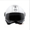 BHR Casco Demi-Jet 835 SPECIAL - Casco Scooter Omologato ECE 22.06 con Visiera a Occhiale Antigraffio - Sgancio Micrometrico e Guanciali Removibili - Cool White L