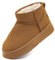 YUHITYGZGS Stivaletti Donna Invernali, Comode Caldo Pelliccia Stivali Da Neve, Moda Breve Marroni Scarpe Stivaletti Stivali Scarponcini Tronchetti Stivaletto Boots Giardini per Esterni