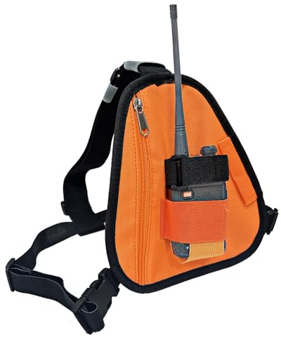 Universal Radio chest harness Tactical Vest Nylon military Vest Walkie Talkie chest rig Pack Pouch Holster for Baofeng Motorola Two Way Radio Bag