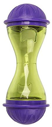 Mangeoire interactive pour chat, jouet distributeur de friandises pour intérieur, mangeoire lente avec cloche interne