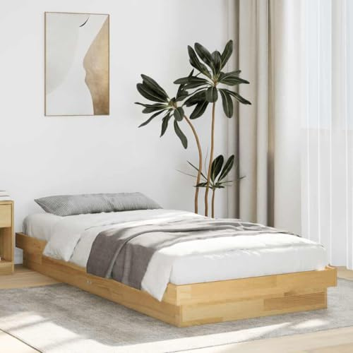 SKTQYQO Bettrahmen Ohne Matratze Massivholz Eiche Bett Multifunktionales Bett Hotel Bettrahmen Geeignet Für Hotels Und Studien
