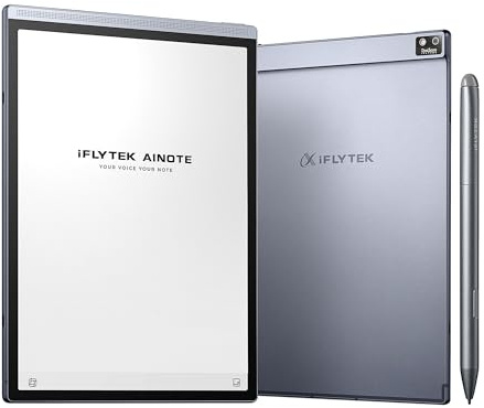 iFLYTEK Ainote Air 2 Tablette de prise de notes 8,2 AI avec stylo, transcription vocale vers texte, support multi-langues pour réunions et études