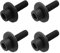 VGOL 4 Pezzi M6 Bullone Esagonale Con Filettatura Sinistra Bullone Per Lama Per Sega Circolare Parte Di Ricambio 266133-3 10541200 Compatible Con Makita BSS610 BSS611 DSS610 DSS61
