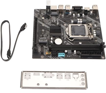 Srliya DDR3 Motherboard for LGA 1155, ATX, 2xDDR3, 1600MHz, 4xSATA, 6xUSB, 1xPCIe X16, 1xM.2 NVME, 3 Phase Power, Integrated Graphics & Audio, Supports Core 2nd/3rd Gen