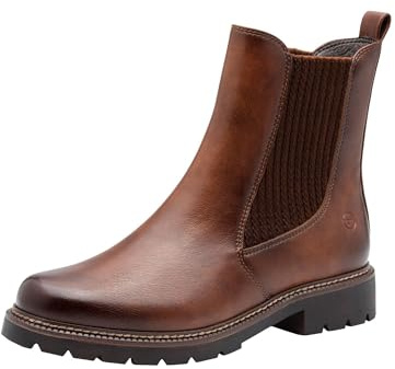 Tamaris Women's Vegan Boots, Cognac, 37 EU