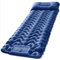 L.StarryIsland Materassino Campeggio, Impermeabile Materassino Autogonfiante con Built-in Pompa Piede e Cuscino, 198 * 68 * 8 CM, per Escursionismo, Zaino in Spalla, Tenda, Campeggio