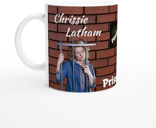 Prisoner Cell Block H Collectible Ceramic Mug, 325ml, Wentworth Theme, White