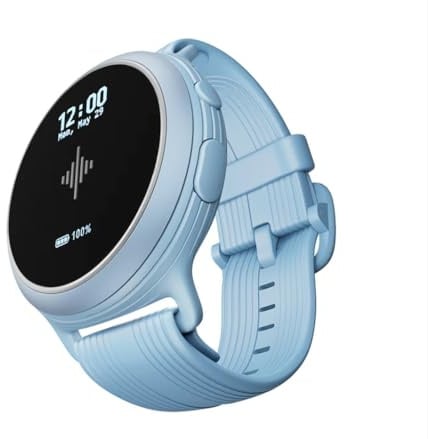 Soundbrenner Spark Smartwatch-Übungsbegleiter für Junge Musiker, Metronom, Stimmgerät, Dezibelmesser, Motivator, Berry Blue