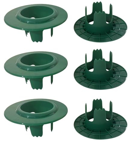 Sprinkler Head Protector - Adjustable Depth Irrigation Protector | Sprinkler Spray Guard | for Lawn Yard Garden Backyard Porch Farm Country