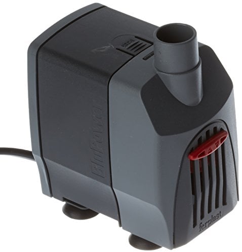 Ferplast Hydor Pompa Sommergibile Acquario 900 l/h BLUPOWER 900, Portata Regolabile, 12 Watt