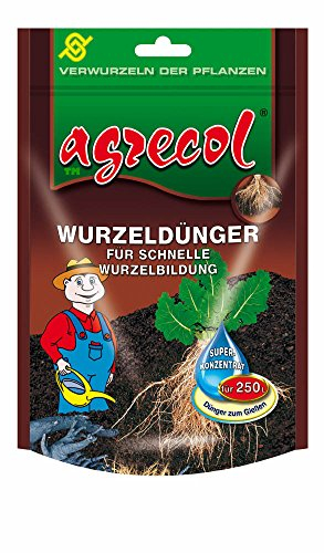 Premium Düngemittel Wurzelstimulator für schnelles Anwachsen und zur Wurzelbildung bei Stecklingen und Saatgut mit Schnellwirkung - für 250 l Wasser hochkonzentriert und hochergiebig