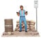 SD toys - Matt Hunter Luxus-Set mit Diorama, Mehrfarbig (SDTMGM20076), Bunt, 18 Centimeters