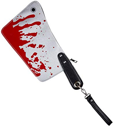 Horror-Shop Blutiges Fleischer Beil als Handtasche & Kostümzubehör