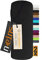 npluseins Doppelpack Jersey Nackenrolle-Kissenbezug - Uni Kissenhülle 1389.1908, ca. 40 x 15 cm, schwarz