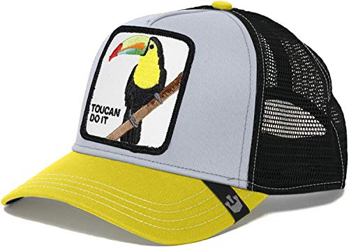 Goorin Bros. Unisex-Erwachsene The Farm Baseball Trucker Hat Baseballkappe, Grau (Iggy Narnar), Einheitsgröße