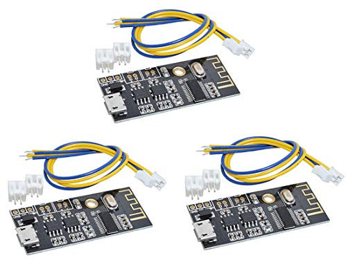 HiLetgo 3pcs M38 Wireless Bluetooth MP3 Audio Receiver Board BLT 4.2 mp3 Lossless decoder Bluetooth 4.2 Audio Receiver Board Wireless Stereo Sound Module