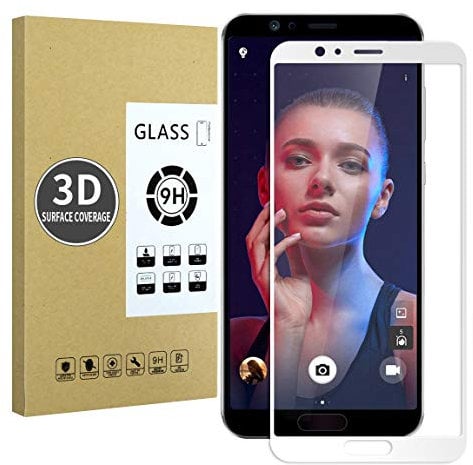 E-Hamii Protector de Pantalla Compatible con Xiaomi Mi 5X/A1[Blanca],[Alta definición][Anti arañazos],Cristal Templado 3D,[Respuesta Sensible][Instalación sin Burbujas]