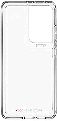 ZAGG Crystal Palace D30 Protective Case for Galaxy S21 Ultra, 5G, Shockproof, Slim, MagSafe (Clear)