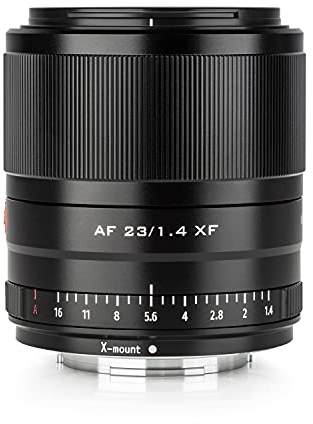 VILTROX 23mm F1.4 X Autofokus APS-C Große Blende Augenfokus Objektiv für Fujifilm X-Mount Kamera X-T1 X-T2 X-T3 X-T4 X-T10 X-T30 X-T100 X-T200 X-S10 X-A1 X-A2 X-A3 X-A5 X- A7 X-A10 X-A20