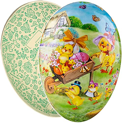 alles-meine.de GmbH Osterei/Ei zum befüllen Anzahl frei wählbar Osterküken & Ostereier - 15 cm - Füll - Pappei - Deko Pappe Papp Pappeier Dekoei Pappostereier Füllen/Papp..