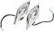 UBEF Phare de VTT Chinois, Conduite Plus Sûre ATV Quad Head Lamp 3 Fils 3 Broches Prise Mâle Résistant aux Intempéries Haute luminosité de Remplacement pour Sunl pour 50-250cc 4 Roues