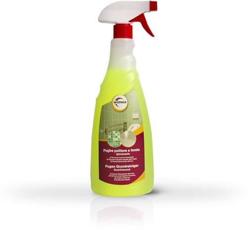 Wimex® Detersivo spray per Fughe Wimex - Pulizia e igiene per fughe brillanti - Ideale per piastrelle e pavimenti. 750 ml