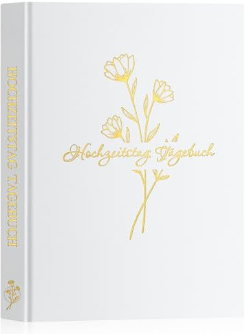 Lanpn Hochzeitstag Tagebuch Notizbuch für Paare - Leinen 70. Jahrestag Erinnerungsbuch Fotoalbum - Ehe Hochzeitsbuch Hochzeitstagebuch Hochzeitstag Geschenk für Paare Brautpaar (Weiß, 190 Seiten)