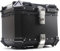 Topcase Motorrad 28L 36L 45L 55L 65L 80L 100L Motorradkoffer Aluminium Heckkoffer für Quad oder Motorrad mit Montageplatte wasserdicht,Schwarz,36L