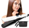 Plancha De Pelo Profesional, Plancha De Pelo, Placa Calefactora Más Ancha, Plancha De Pelo Con Pantalla Lcd, Herramienta De Peinado Ptc, Blanco