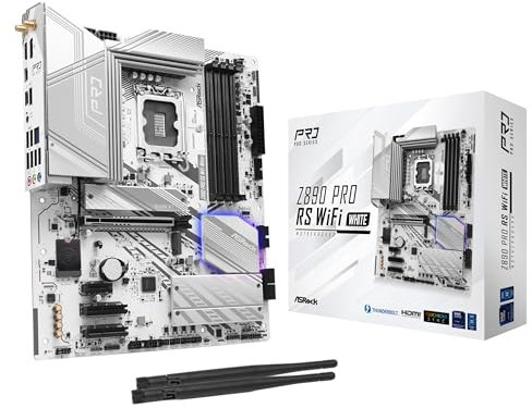 ASRock Z890 PRO RS WIFI WHITE DDR5 PCIe 5.0 ATX Motherboard