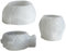 Kreative Pflanzgefäße, Sukkulenten, Vasen, Formen, flexible Silikonform für Gips- und Beton-Ornamente, 3 Stück