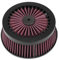 QASULER Elemento di sostituzione del nucleo del filtro dell'aria del filtro dell'aria del motociclo, for Harley, Touring Electra Glide Sportster 883 1200 Softail Dyna Filtro dell'aria del motore del m
