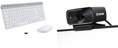 Logitech MK470 Slim Combo & Elgato Facecam MK.2 – Erstklassige Full-HD-Webcam