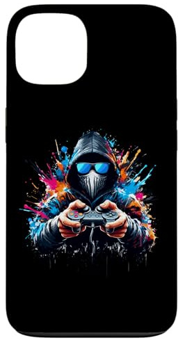 Gamer Gifts Manette de jeu vidéo pour garçons et hommes Coque pour iPhone 13